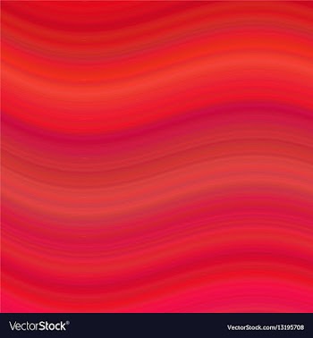 Red smooth wave background vector image