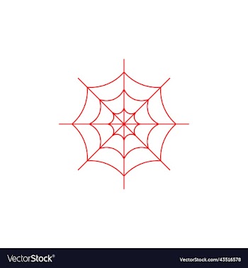 red spider line icon