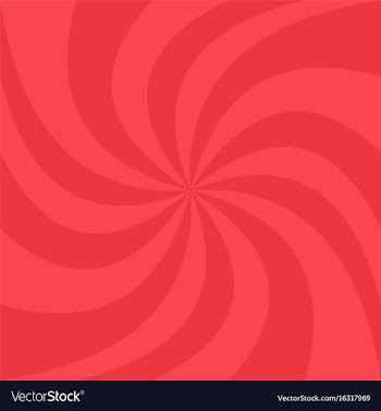 Red spiral background - graphic vector image