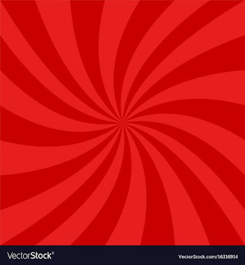 Red spiral design background - graphics vector image