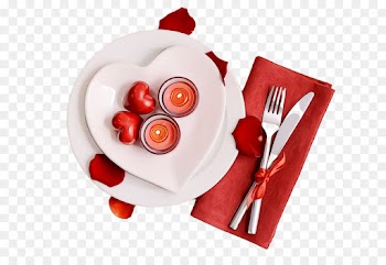 red spoon food cutlery fork