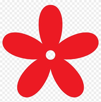 Red Star Clipart Cliparts - Red Flower Clip Art