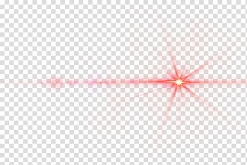 Red star illustration, Angle Pattern, Red light effect element transparent background PNG clipart