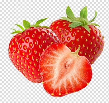 Red strawberry fruits, Strawberry Juice Frutti di bosco Honey Orange, Strawberry transparent background PNG clipart