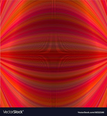 Red symmetrical dynamic background from thin vector image