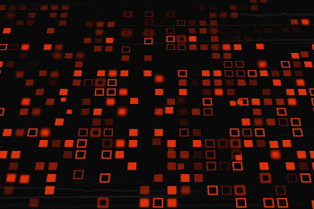 Red tech square abstract background | Free Photo - rawpixel