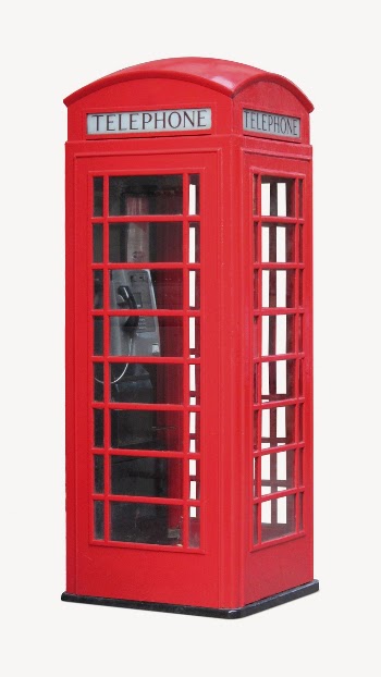 Red telephone booth clipart, London's | Free PSD - rawpixel