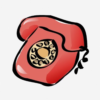 Red telephone doodle, hand drawn | Free Photo - rawpixel