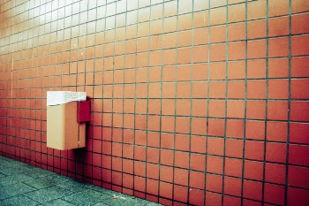 Red Tile Wall
