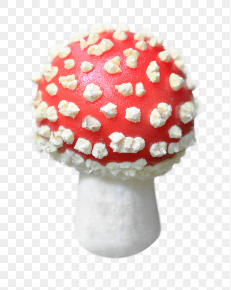 Red toadstool mushroom png sticker, | Free PNG - rawpixel
