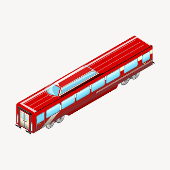 Red train clipart illustration psd. | Free PSD - rawpixel