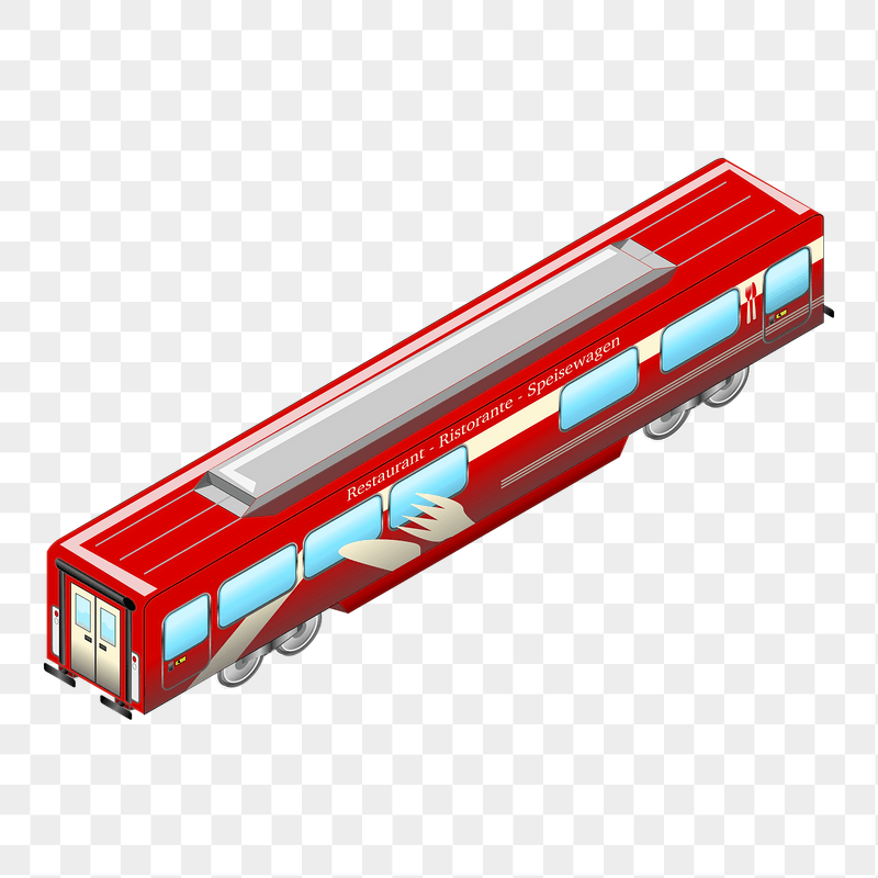 Red train png sticker illustration, | Free PNG - rawpixel