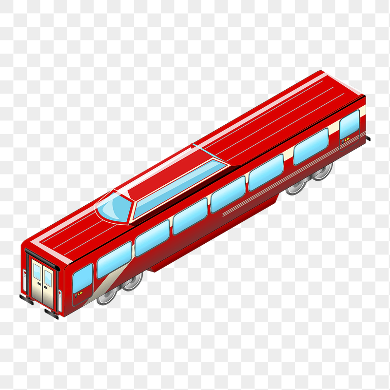 Red train png sticker illustration, | Free PNG - rawpixel
