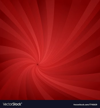 Red twirl pattern background vector image