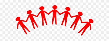 Red Unity People Clip Art - Unity Clipart