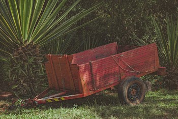 Red Utility Trailer