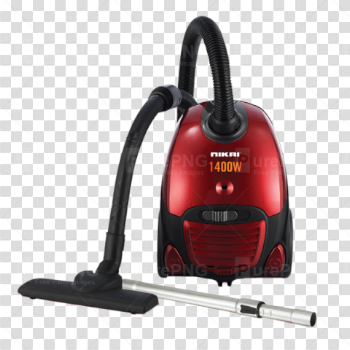 Red Vacuum Cleaner PNG Background Image