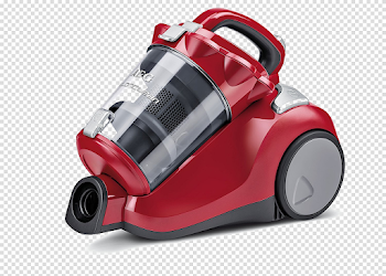 Red Vacuum Cleaner PNG Image