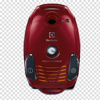 Red Vacuum Cleaner Transparent