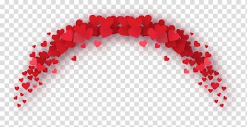 Red Valentine's Day Romance, 520 Romantic red heart transparent background PNG clipart