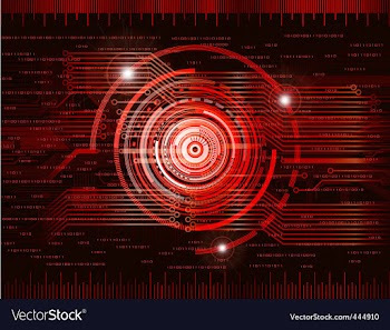Red vector image