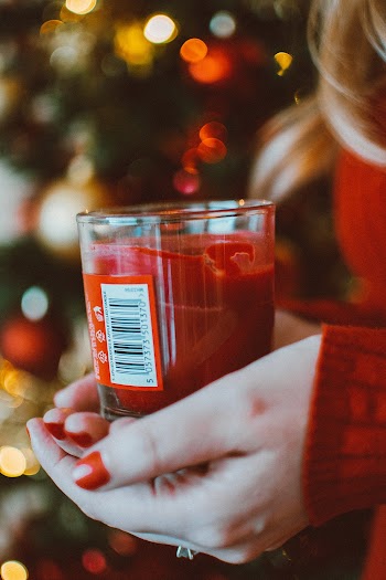 Red Votive Candle