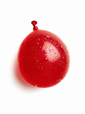 Red Water Balloon | Free Images at PNGio - vector clip art ...
