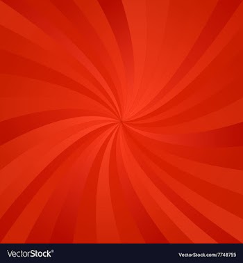 Red whirl pattern background vector image