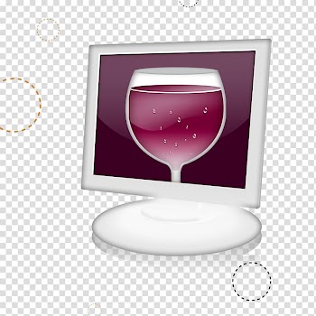 Red Wine Computer simulation White, White computer models transparent background PNG clipart