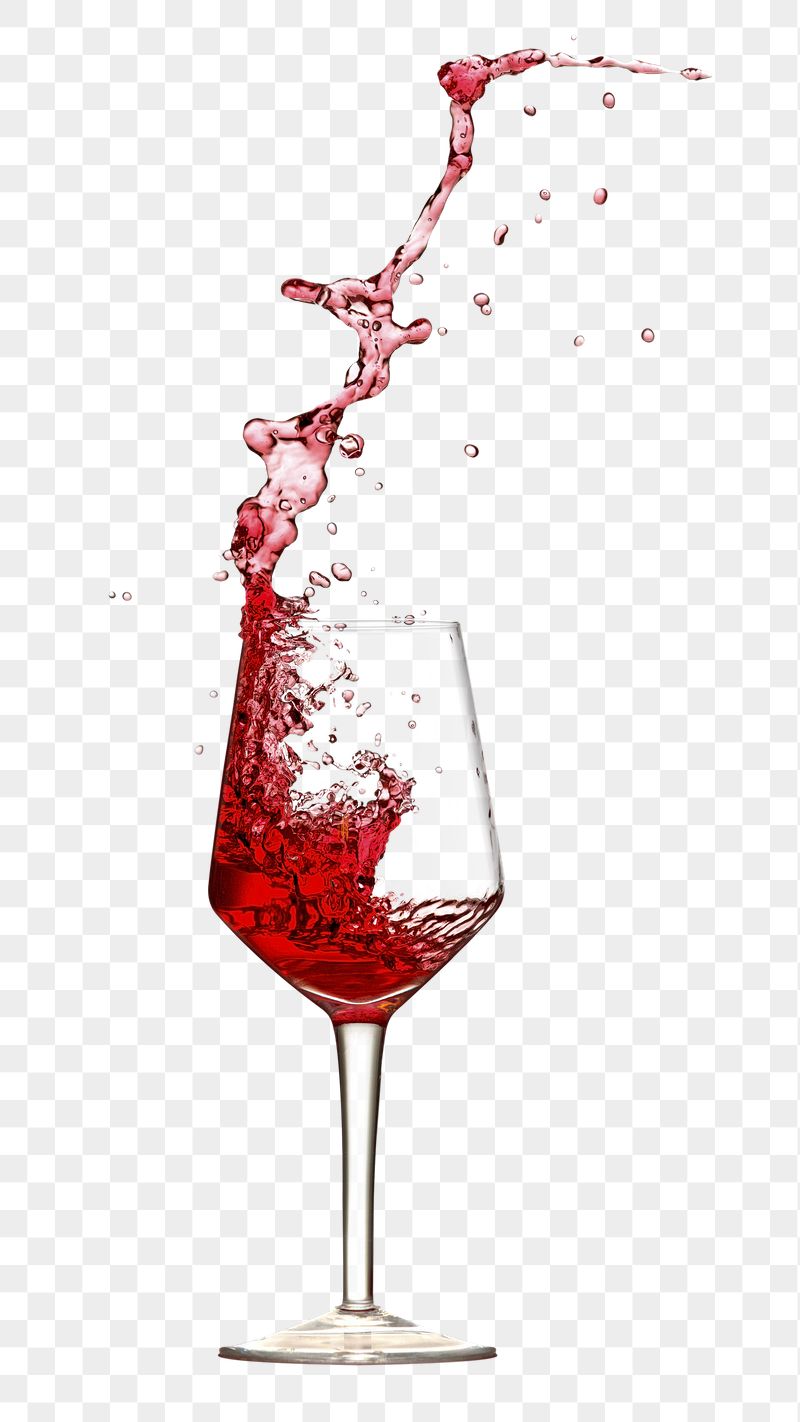 Red wine png splash sticker, | Free PNG - rawpixel