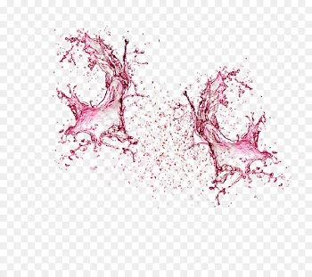 Red Wine Sparkling wine Rosxe9 - Red wine splashing out 