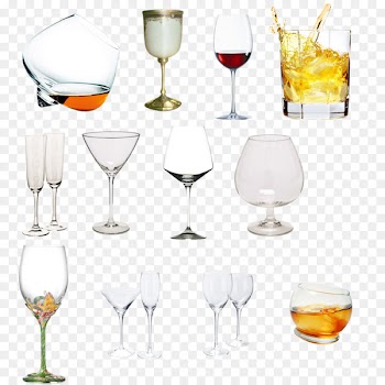 Red Wine Whisky Wine glass Lead glass - Layered glass 