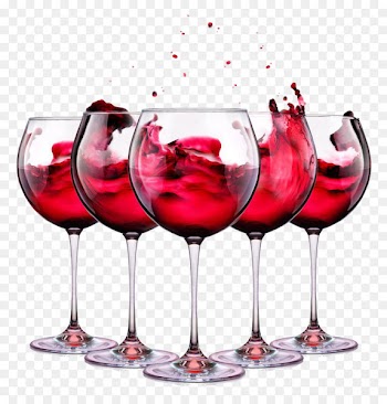 Red Wine White wine Merlot Wine glass - Grape red wine glass 