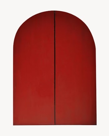 Red wooden door, isolated on white | Free Photo - rawpixel
