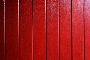 Red Wooden Surface