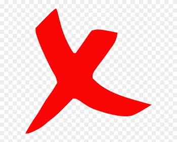 Red Wrong Cross Clip Art At Clker Com Vector Clip Art - Red Cross No Background