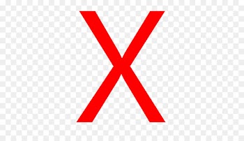 Red X Letter Computer Icons - red x 