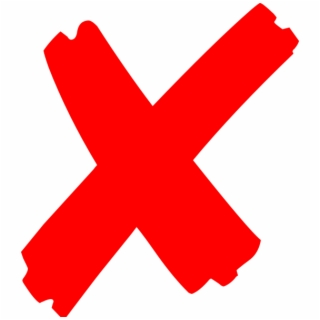 Red X Mark PNG, Backgrounds and Vectors Free Download - Sccpre.Cat