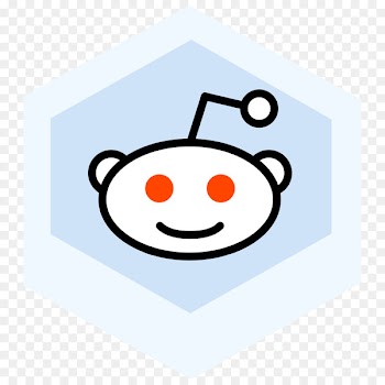 Reddit, Alien Blue, Logo, Facial Expression, Smile PNG