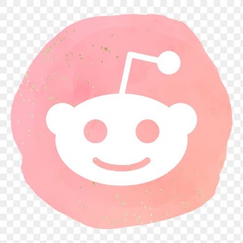 Reddit logo png in watercolor design. Social… | Free stock illustration | High Resolution graphic