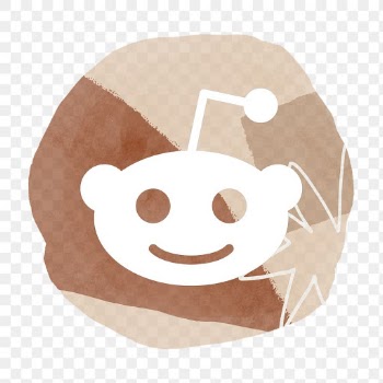 Reddit logo png in watercolor design. Social… | Free stock illustration | High Resolution graphic