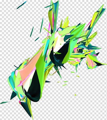 RedfoxGfx effekt Cd , multicolored abstract painting transparent background PNG clipart