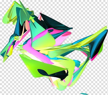 RedfoxGfx effekt Cd , multicolored abstract painting transparent background PNG clipart