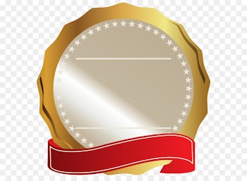 RedSeal Logo - Gold Seal with Red Ribbon PNG Clipart Image 