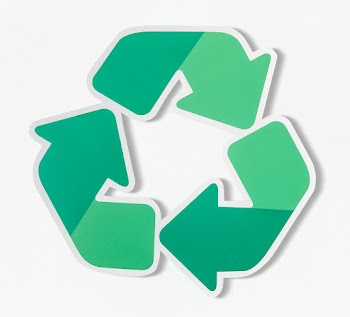 Reduce reuse recycle symbol icon | Free stock psd mockup - 402399