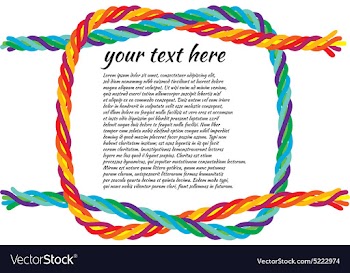 Reef-knot vector image