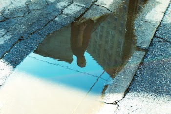 Reflection of a Man