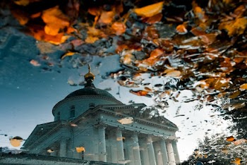 Reflection Of Concrete Building