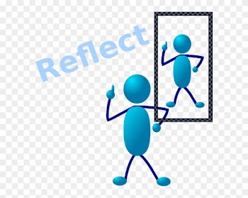 Reflections Clipart - Stick People Clip Art