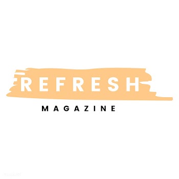 Refresh magazine logo branding vector | Free stock vector - 466462